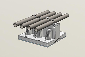 013 - Multipipes Clamped