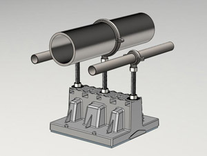 Elevated Split Ring Clamps