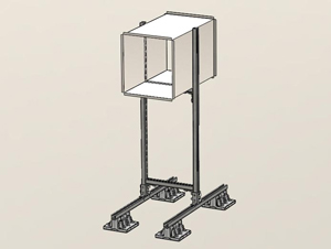 093 - 4 Blox Ductwork Stand